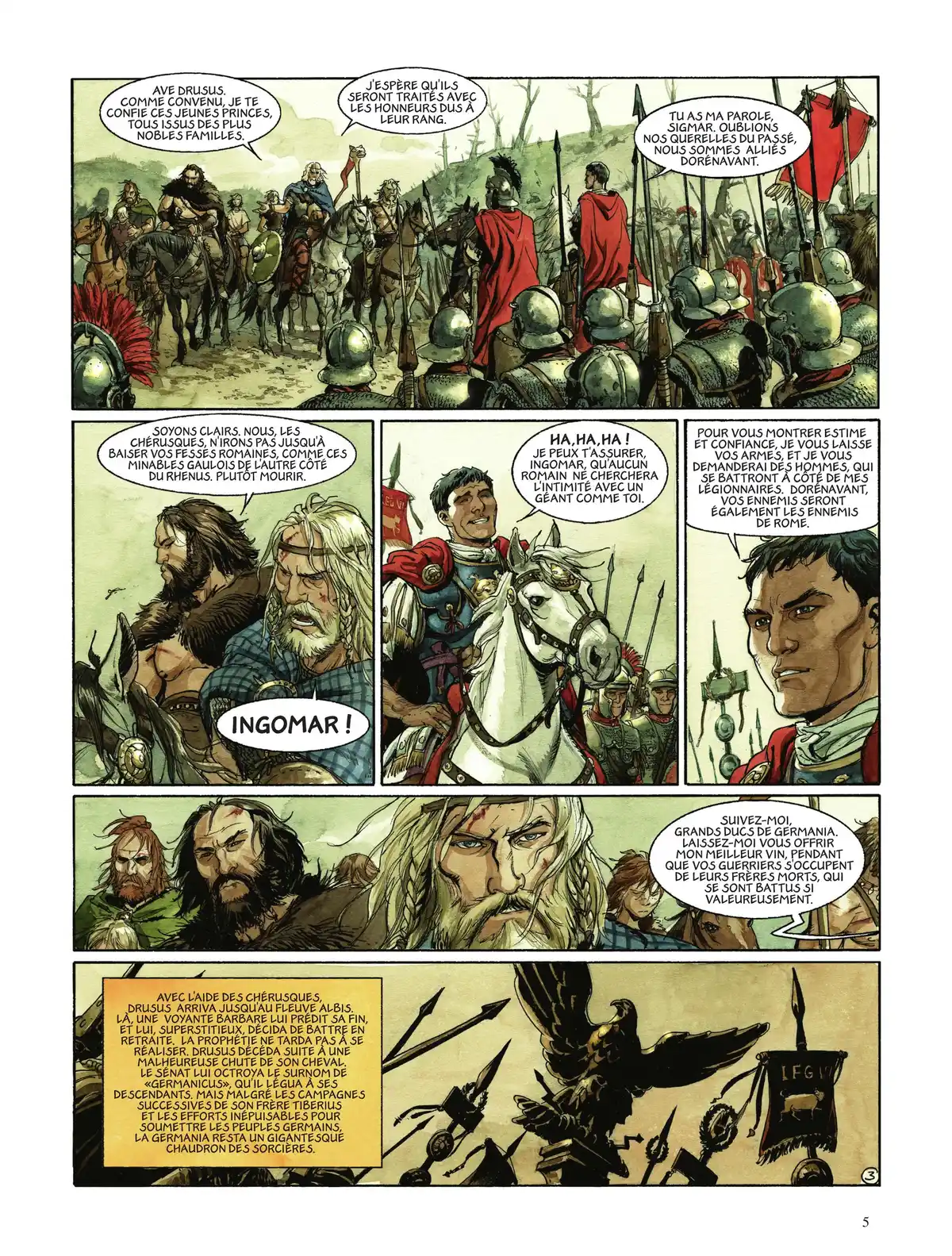 Les Aigles de Rome Volume 1 page 7