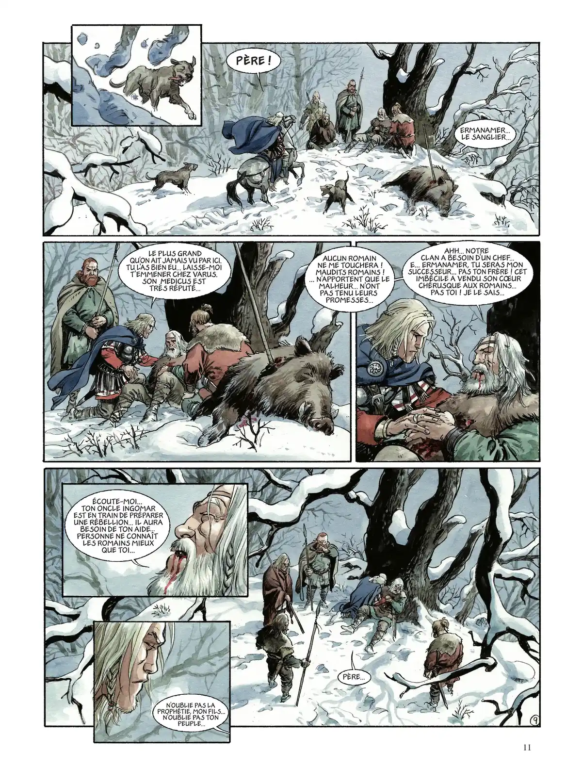 Les Aigles de Rome Volume 3 page 12