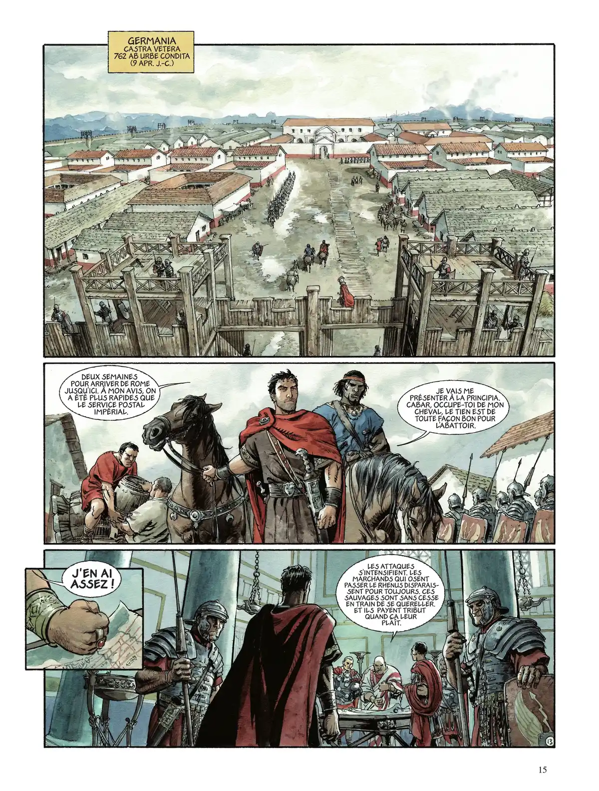 Les Aigles de Rome Volume 3 page 16