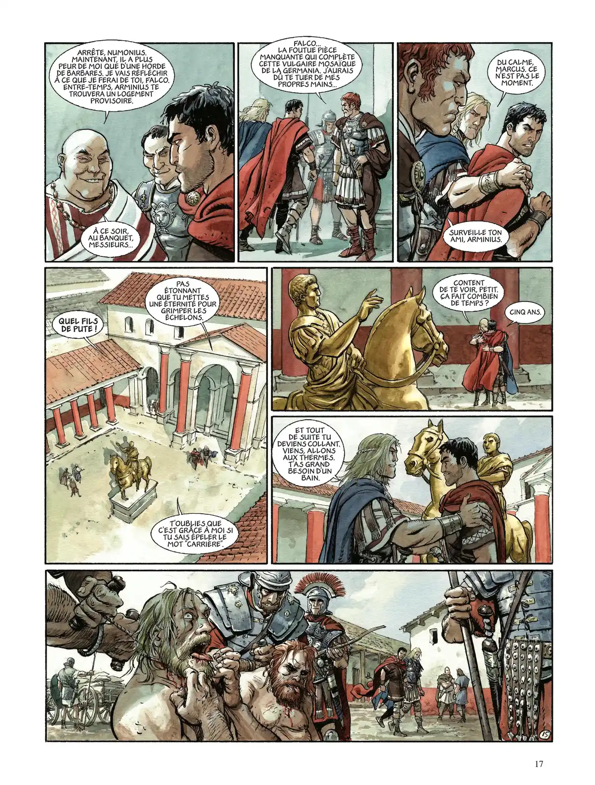 Les Aigles de Rome Volume 3 page 18