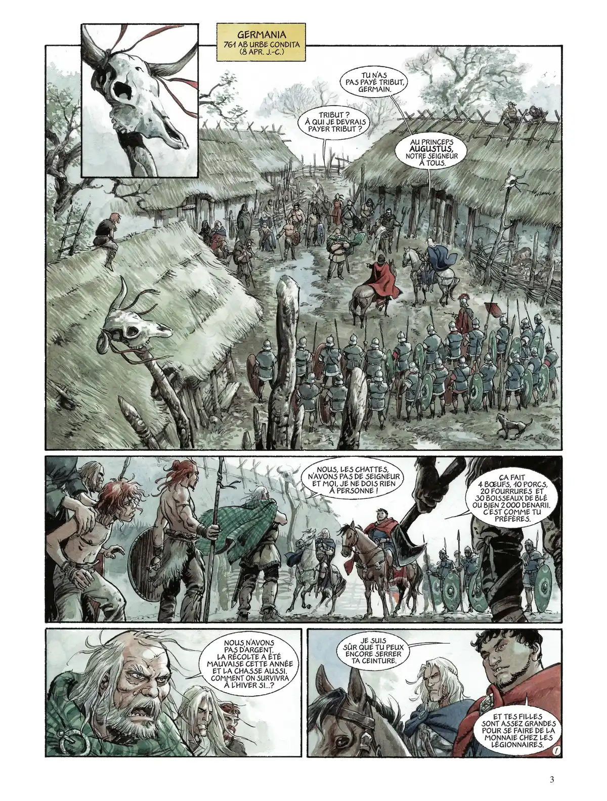 Les Aigles de Rome Volume 3 page 4