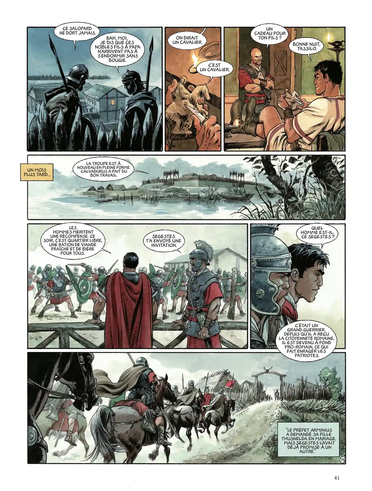 Les Aigles de Rome Volume 3 page 42