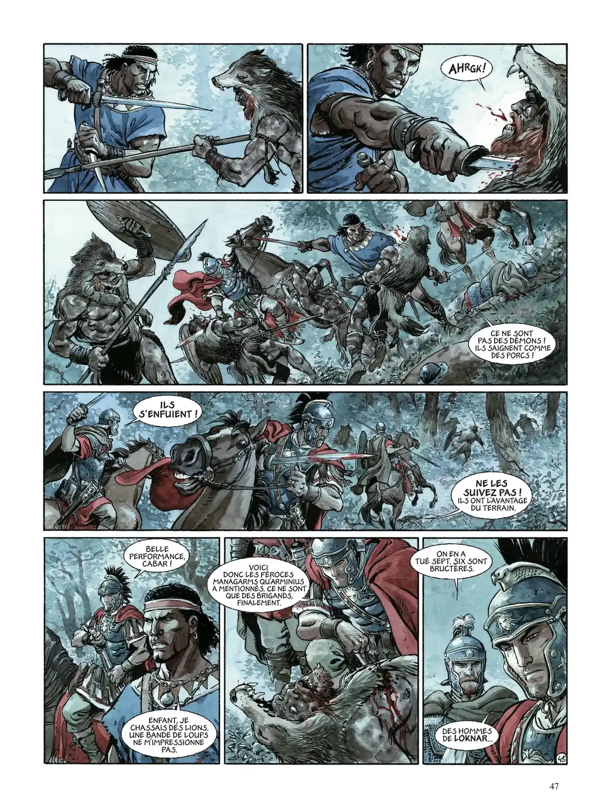 Les Aigles de Rome Volume 3 page 48