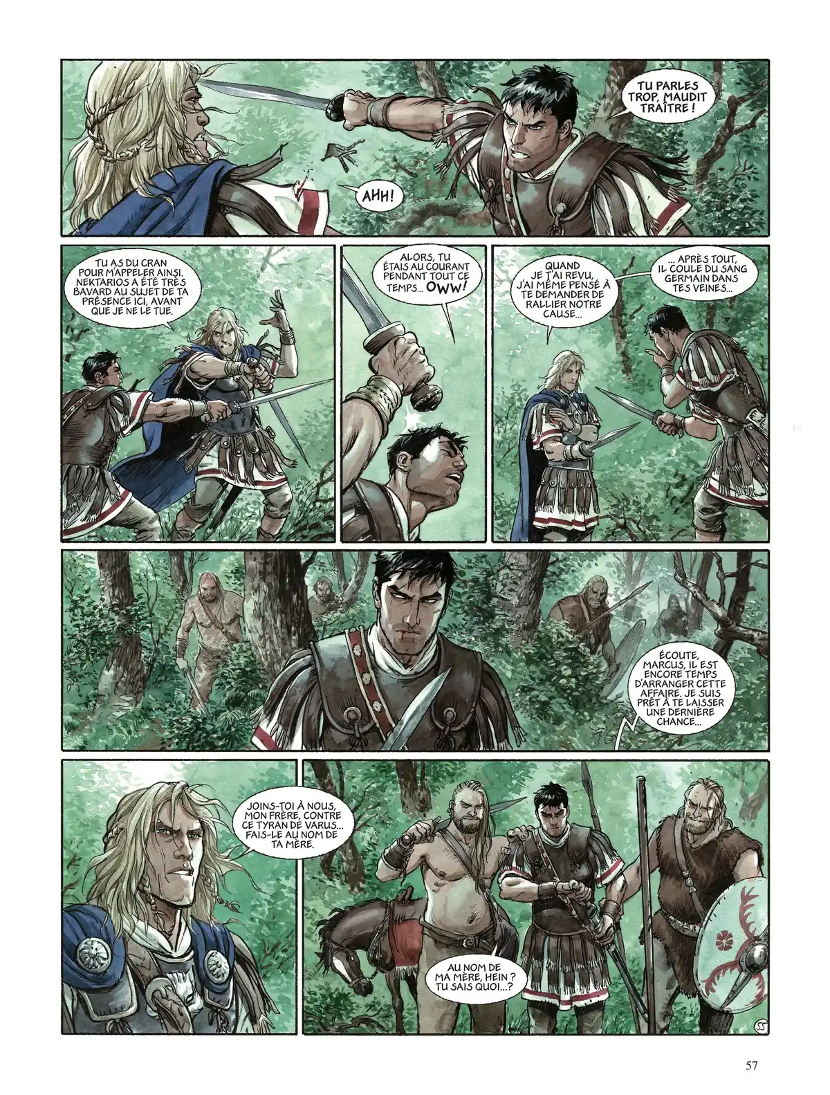 Les Aigles de Rome Volume 3 page 58