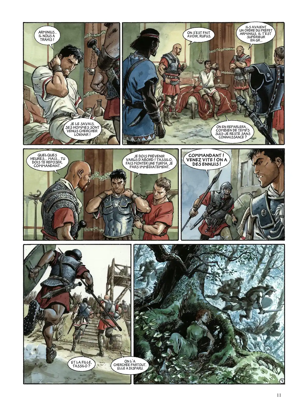 Les Aigles de Rome Volume 4 page 12