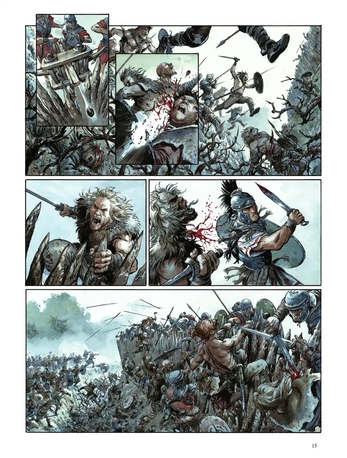 Les Aigles de Rome Volume 4 page 16