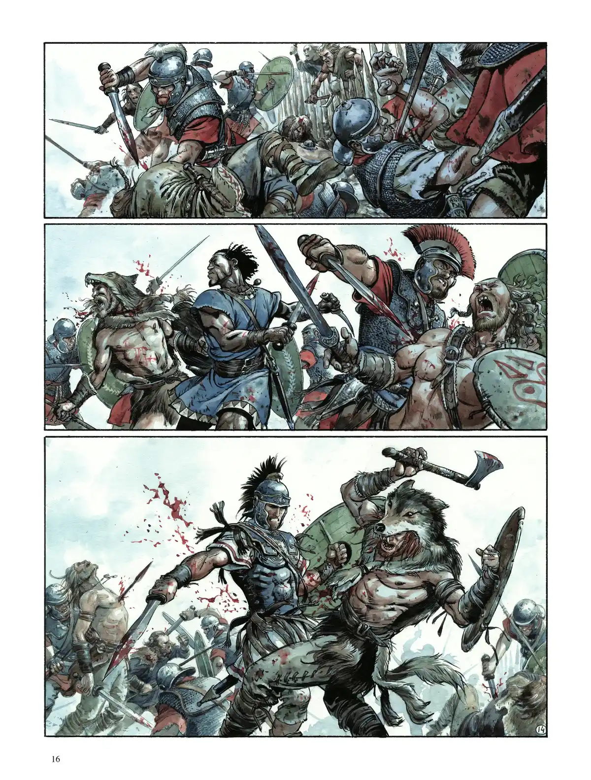 Les Aigles de Rome Volume 4 page 17