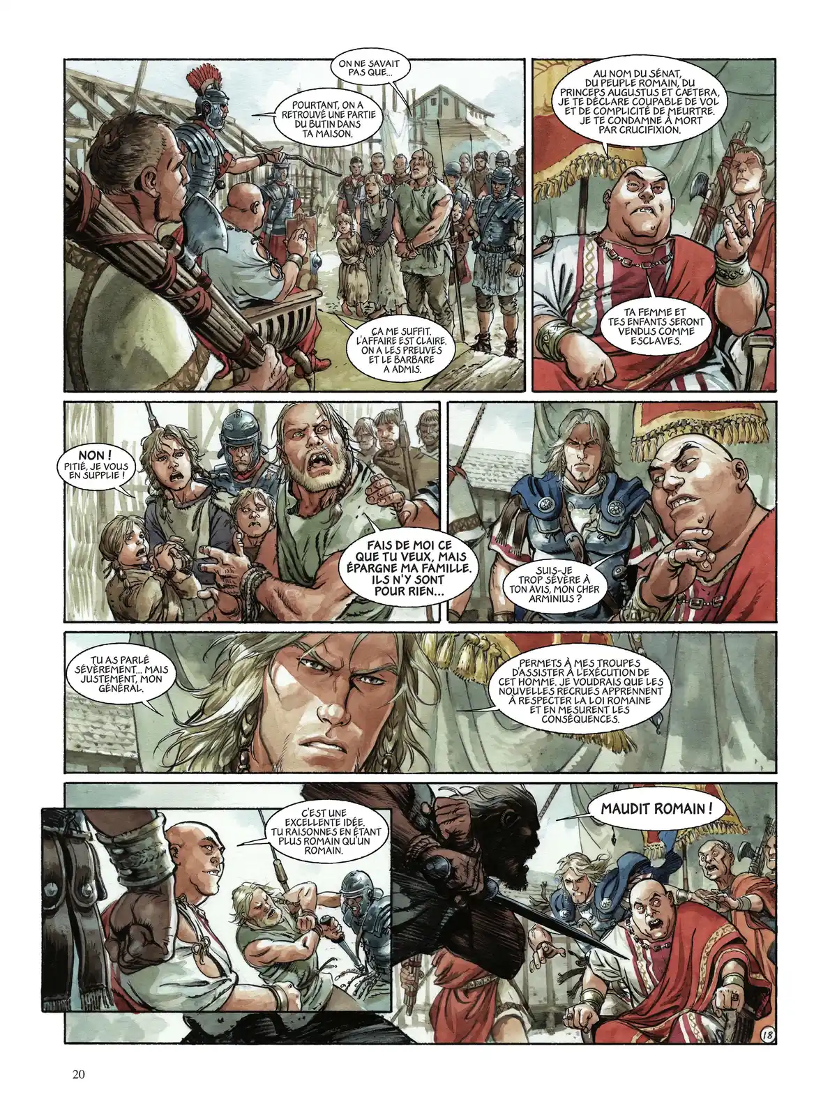 Les Aigles de Rome Volume 4 page 21