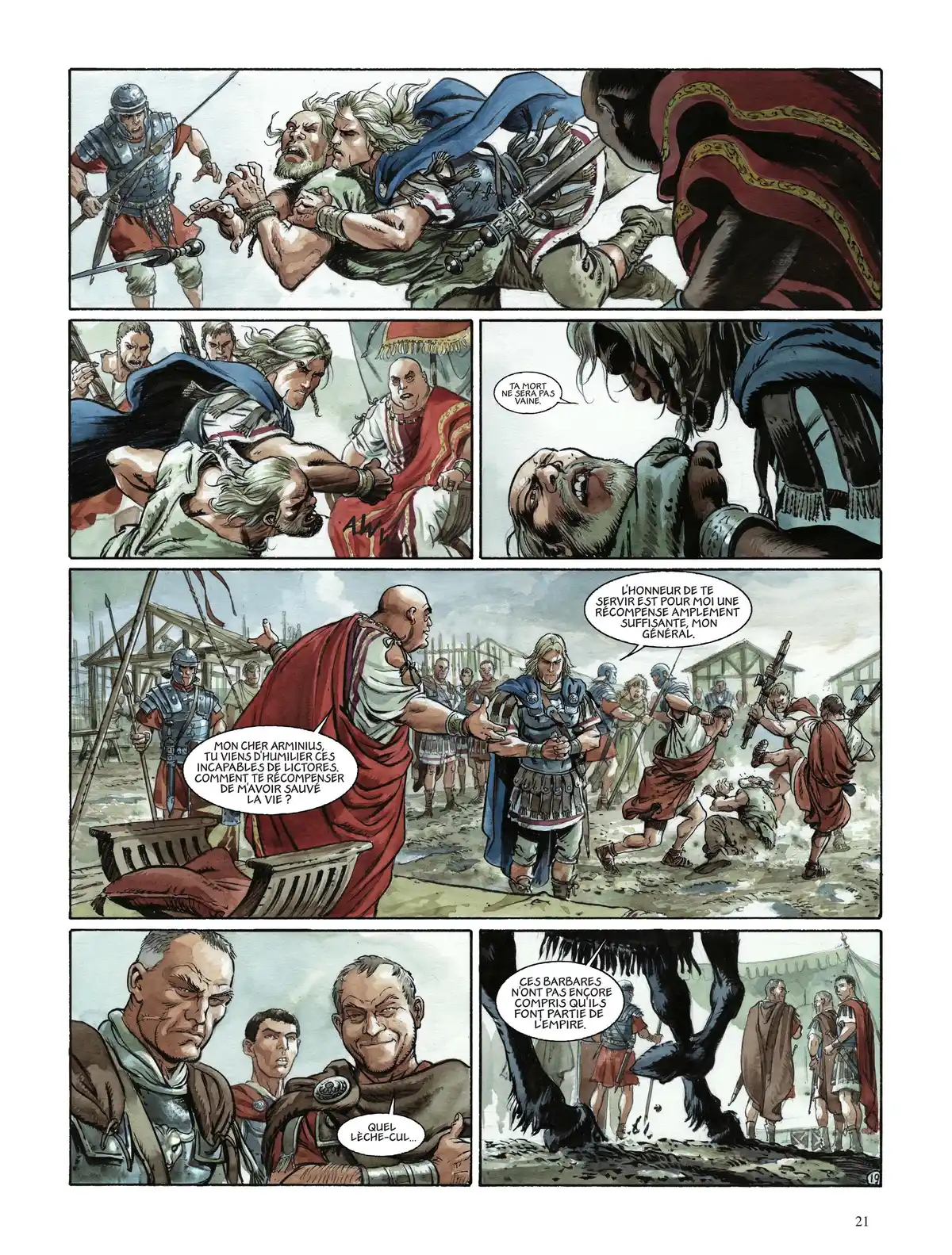 Les Aigles de Rome Volume 4 page 22