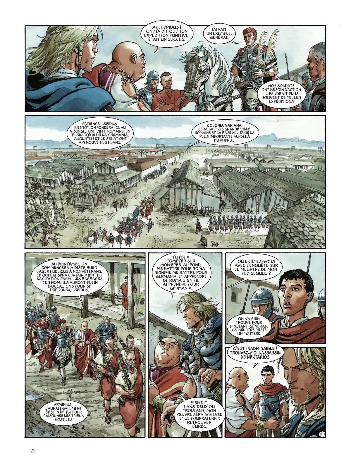 Les Aigles de Rome Volume 4 page 23