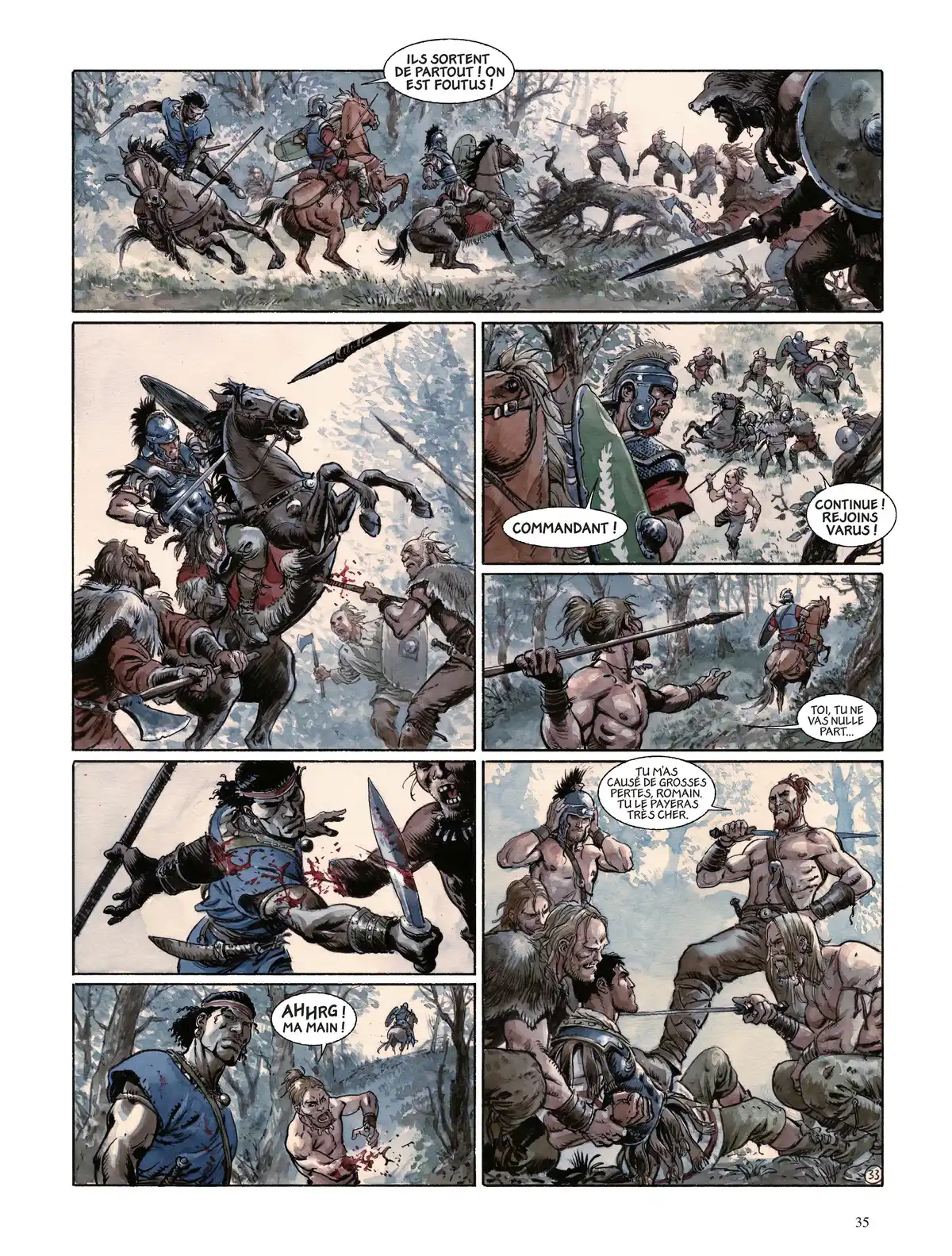 Les Aigles de Rome Volume 4 page 36