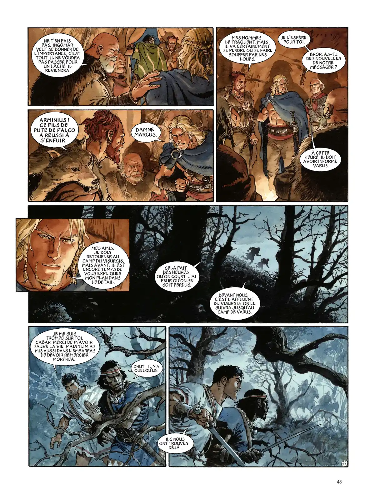 Les Aigles de Rome Volume 4 page 50