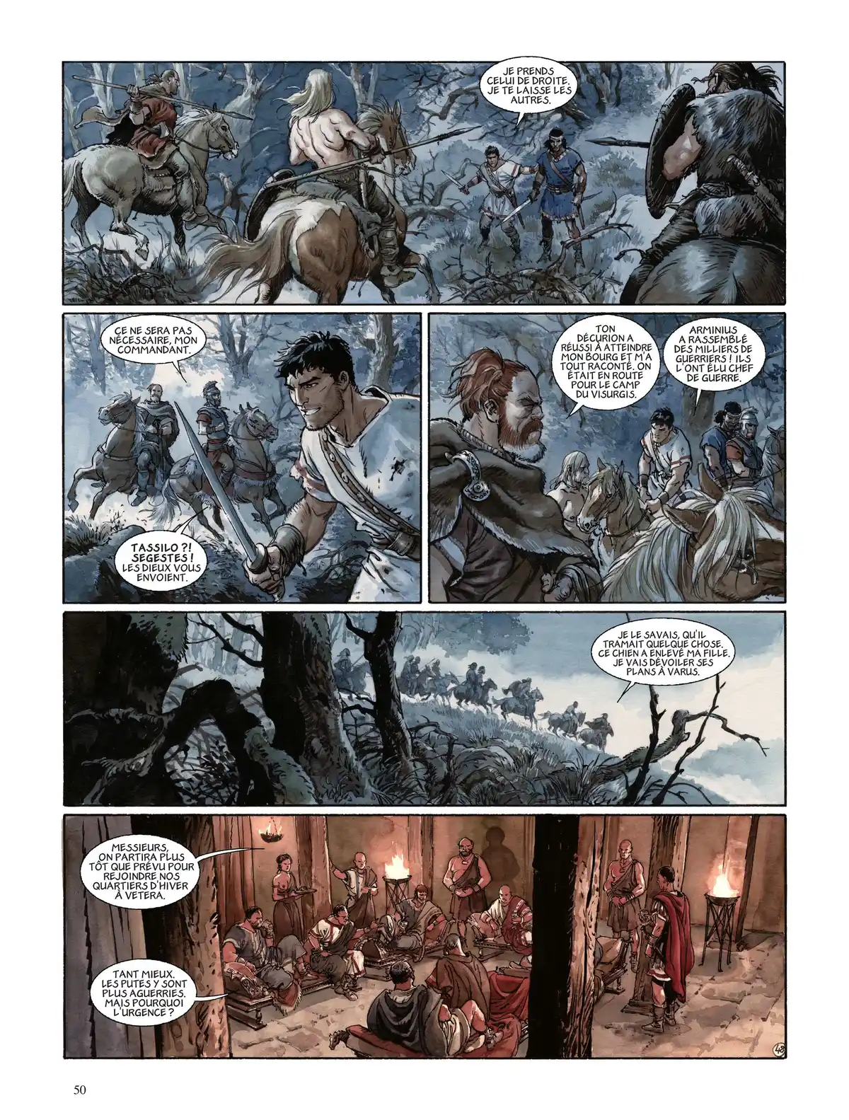 Les Aigles de Rome Volume 4 page 51