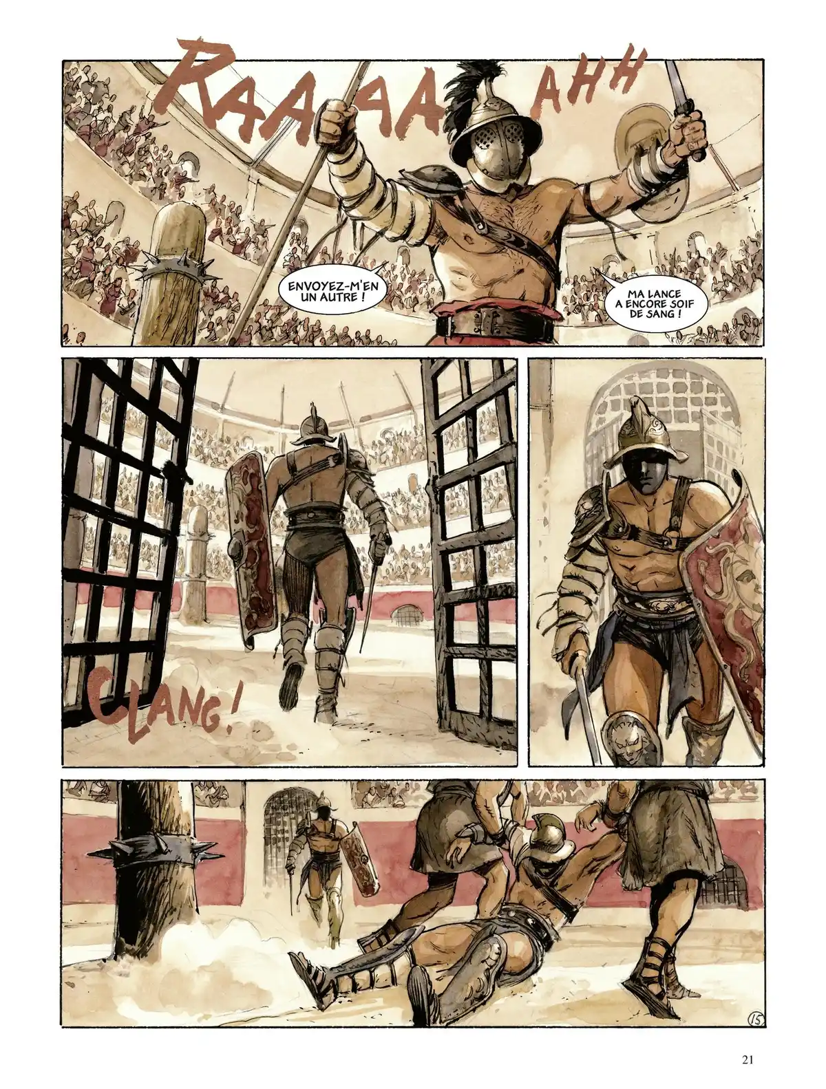 Les Aigles de Rome Volume 6 page 17