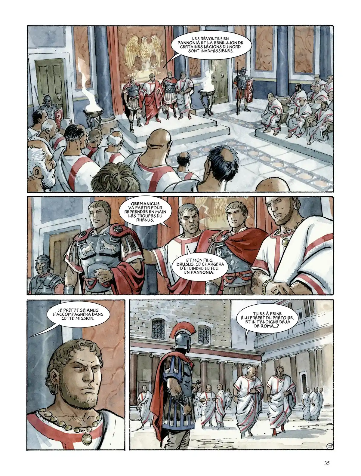 Les Aigles de Rome Volume 6 page 31