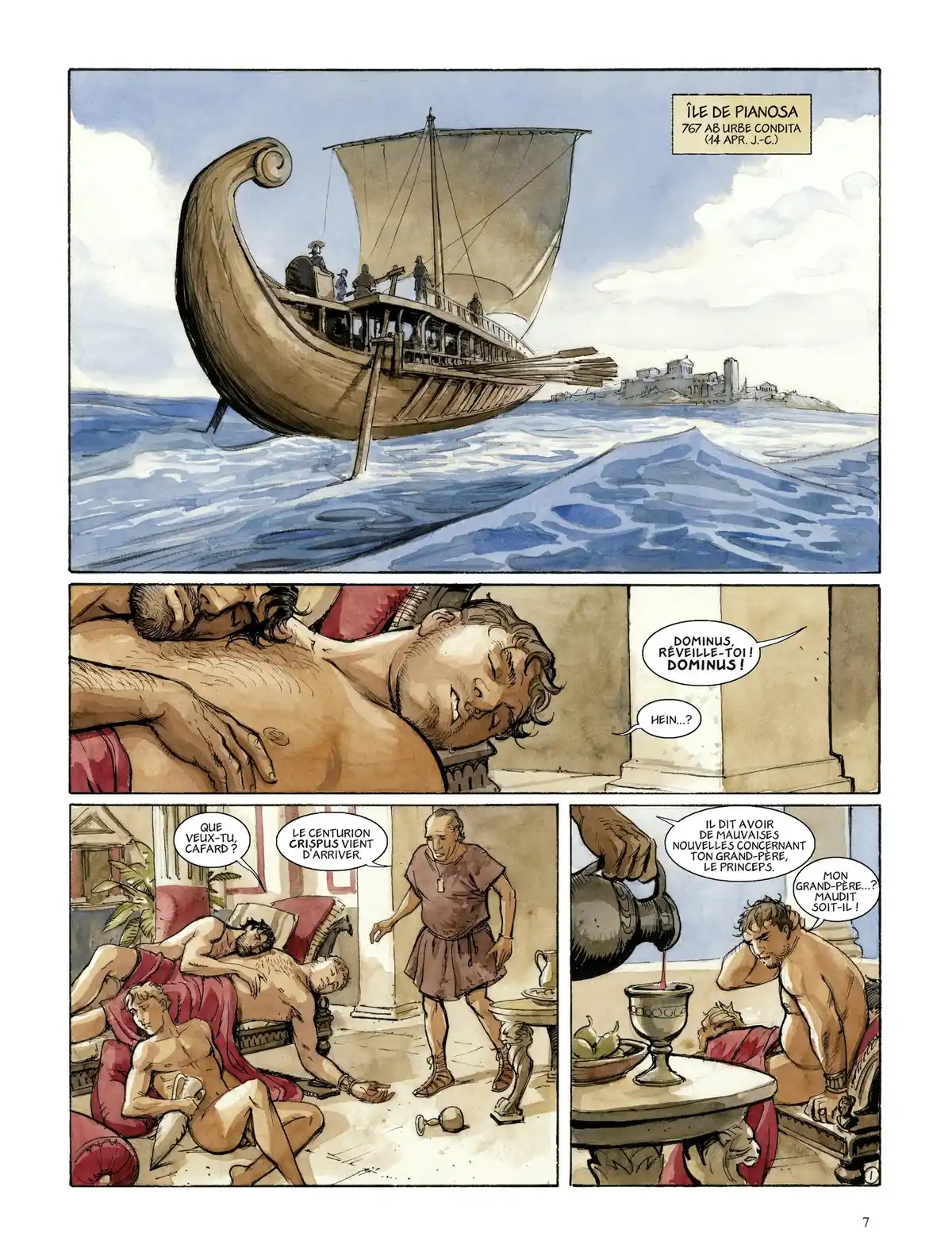 Les Aigles de Rome Volume 6 page 5