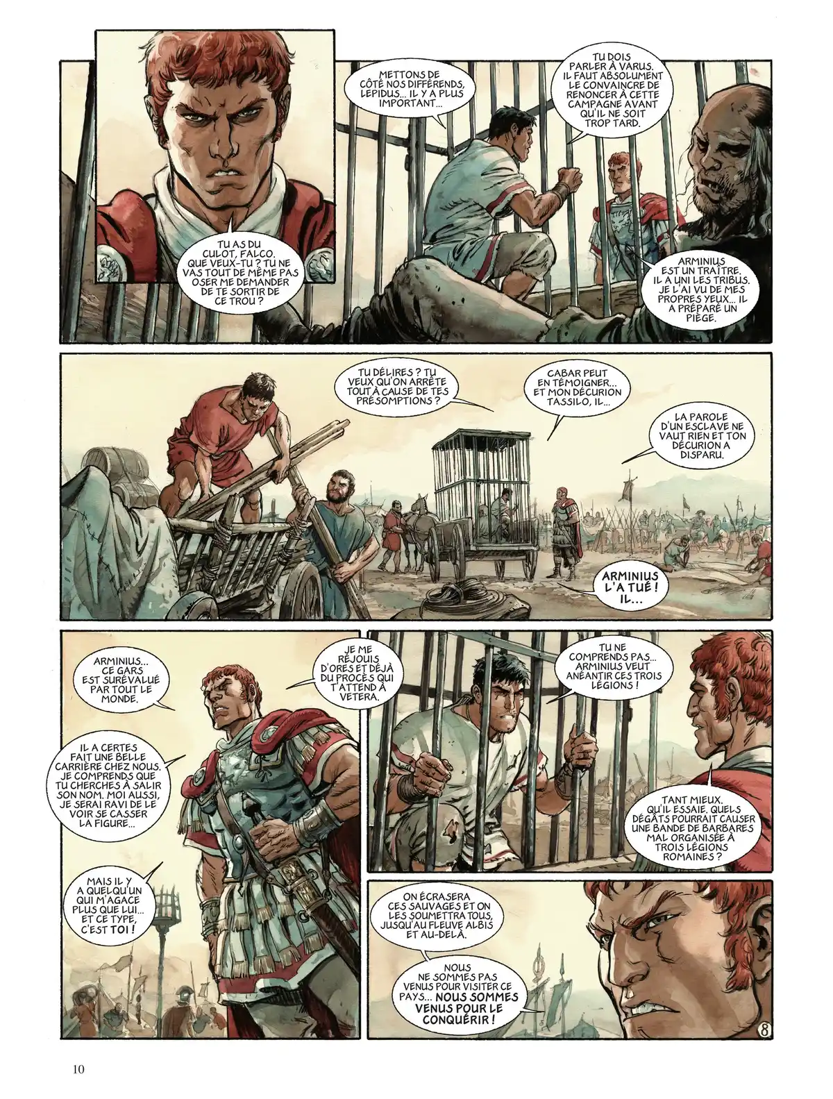 Les Aigles de Rome Volume 5 page 11