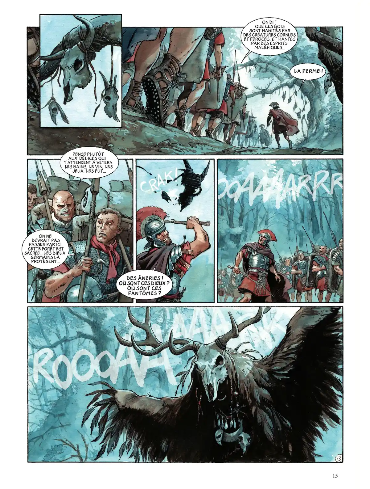 Les Aigles de Rome Volume 5 page 16