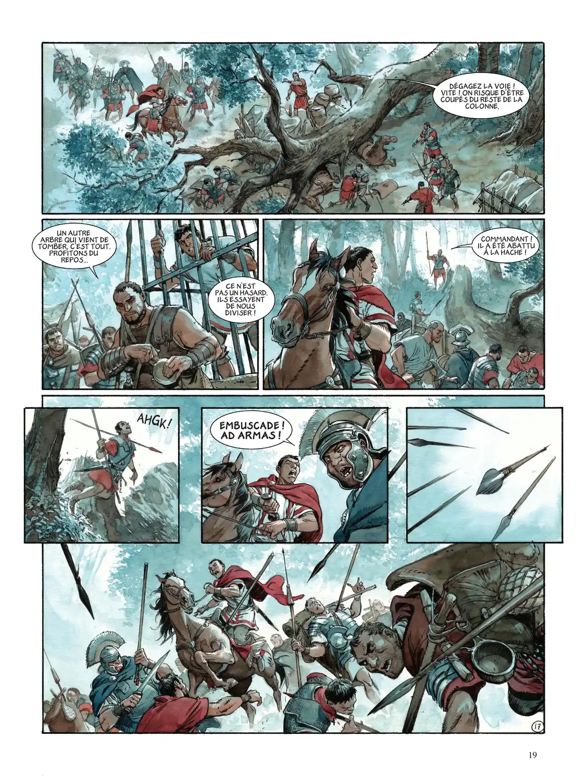 Les Aigles de Rome Volume 5 page 20