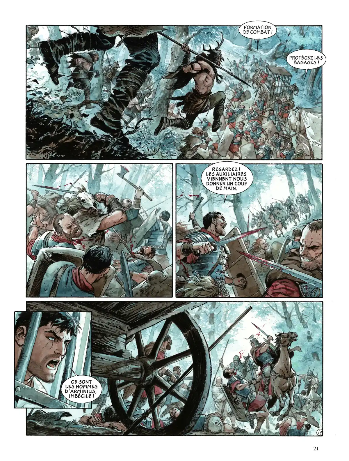 Les Aigles de Rome Volume 5 page 22