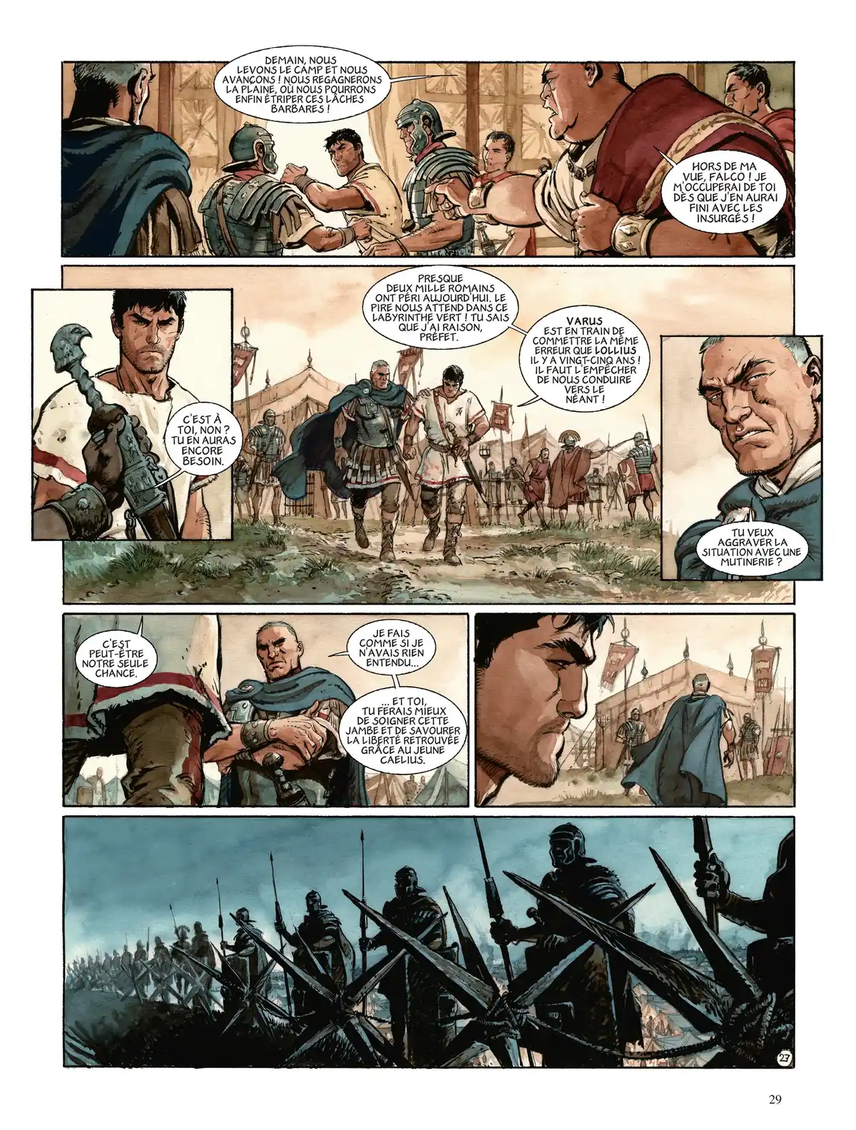 Les Aigles de Rome Volume 5 page 30