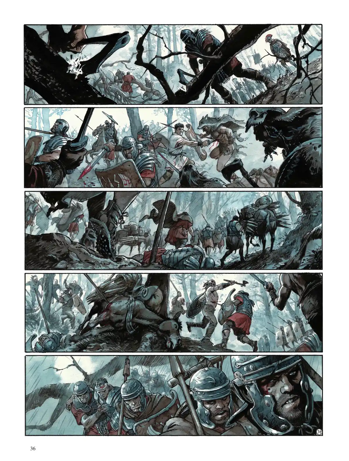 Les Aigles de Rome Volume 5 page 37