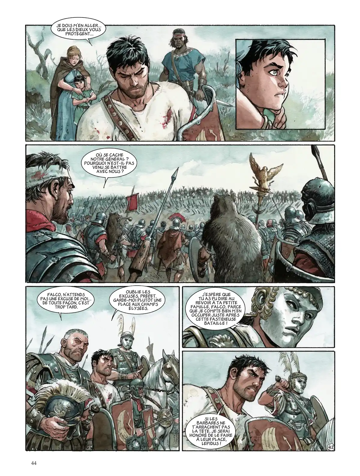 Les Aigles de Rome Volume 5 page 45