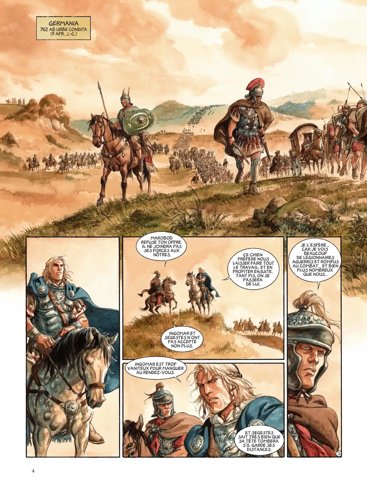 Les Aigles de Rome Volume 5 page 5