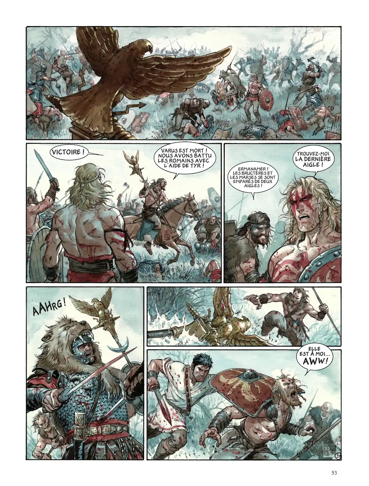 Les Aigles de Rome Volume 5 page 54