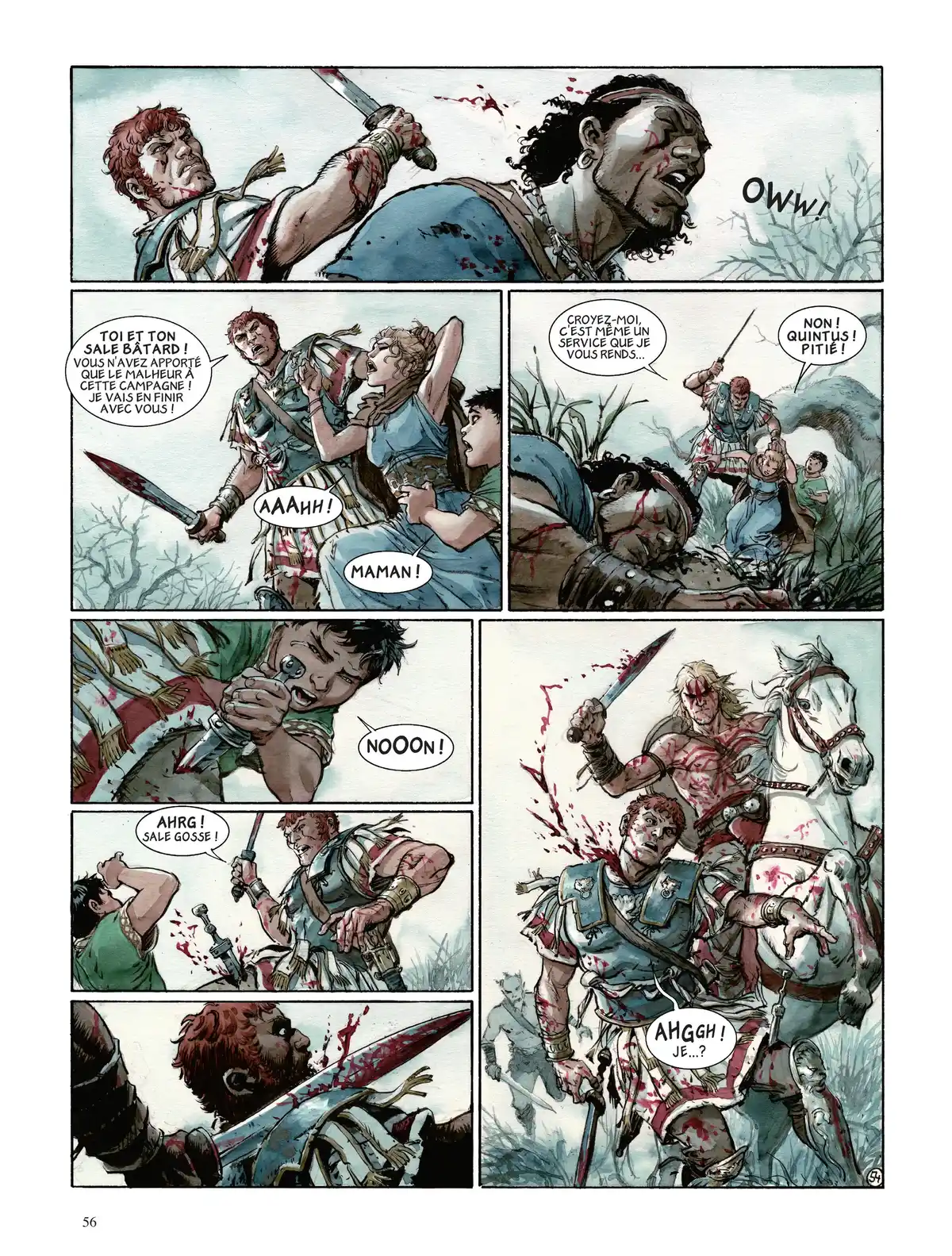 Les Aigles de Rome Volume 5 page 57