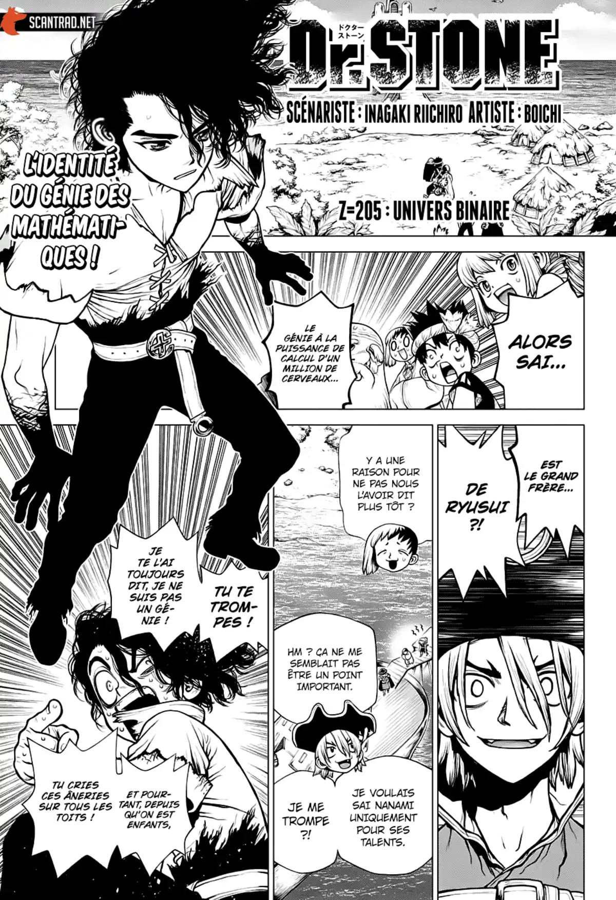 Dr. STONE Chapitre 205 page 1