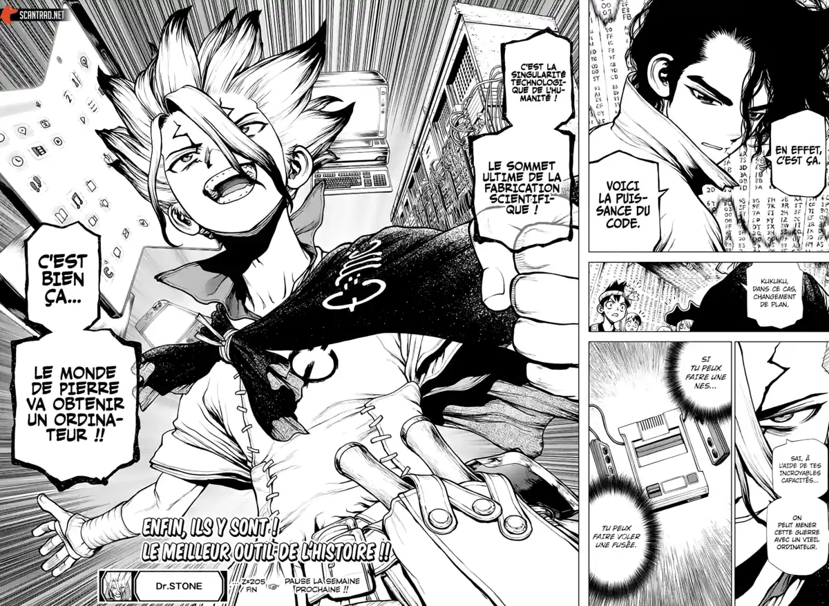 Dr. STONE Chapitre 205 page 15