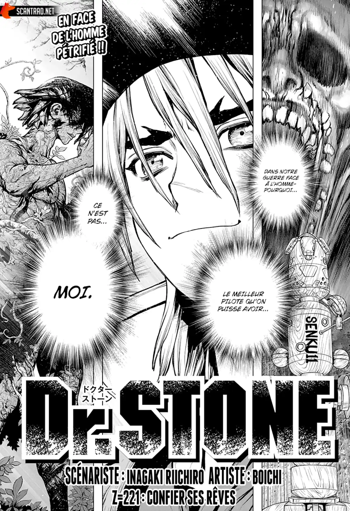 Dr. STONE Chapitre 221 page 1