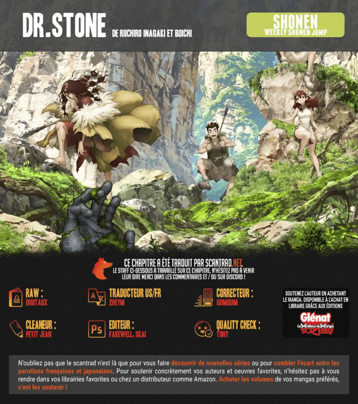 Dr. STONE Chapitre 179 page 2