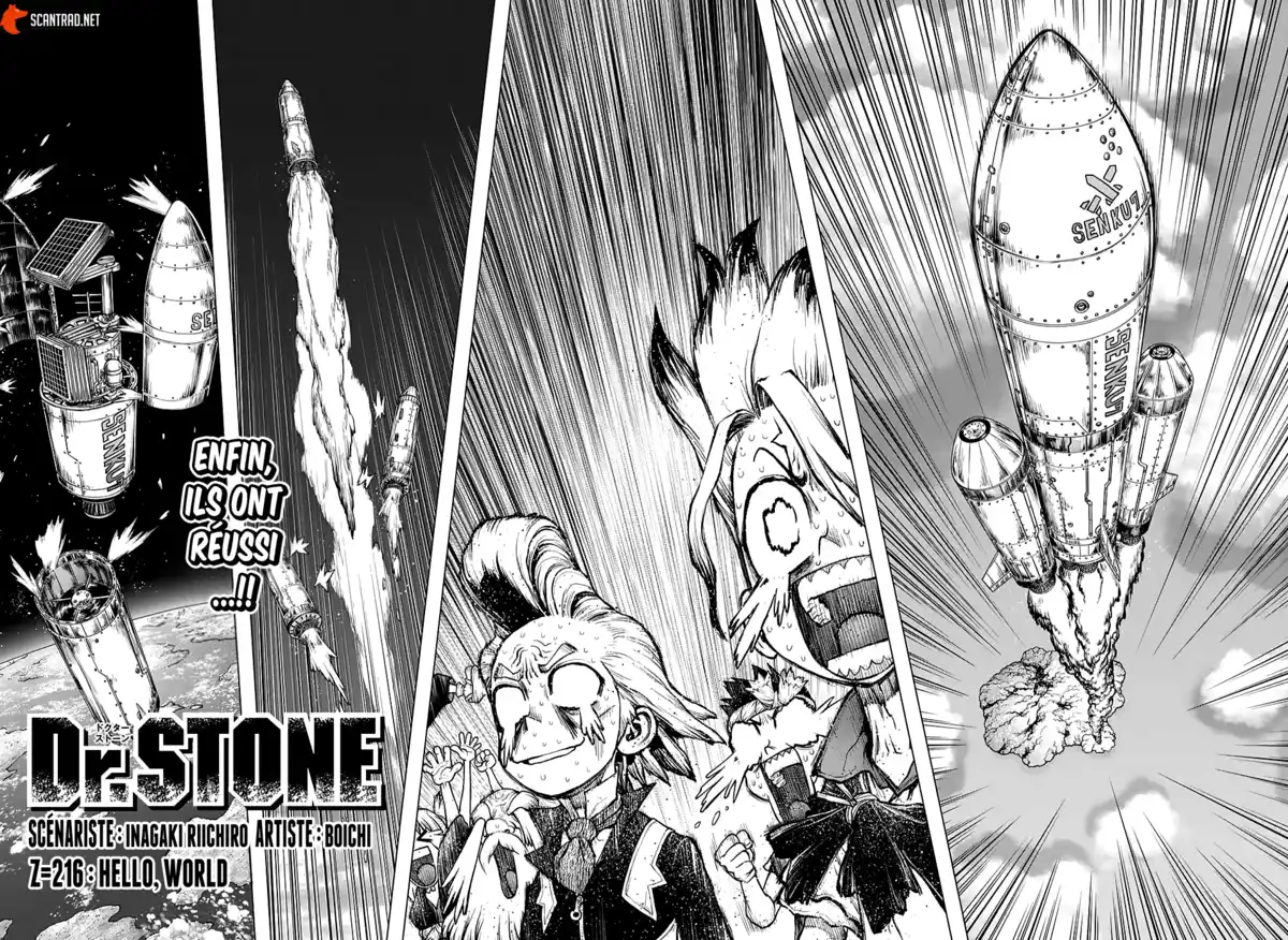 Dr. STONE Chapitre 216 page 4