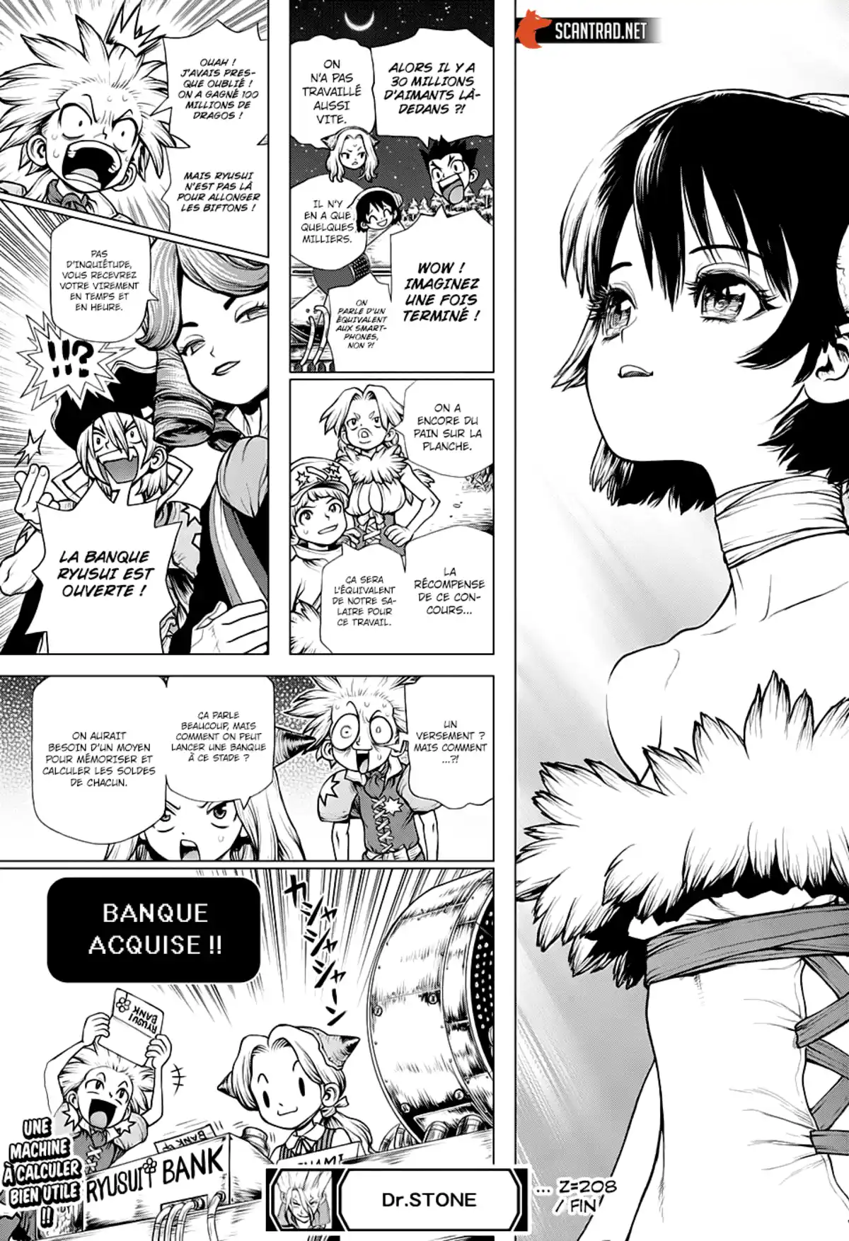 Dr. STONE Chapitre 208 page 17