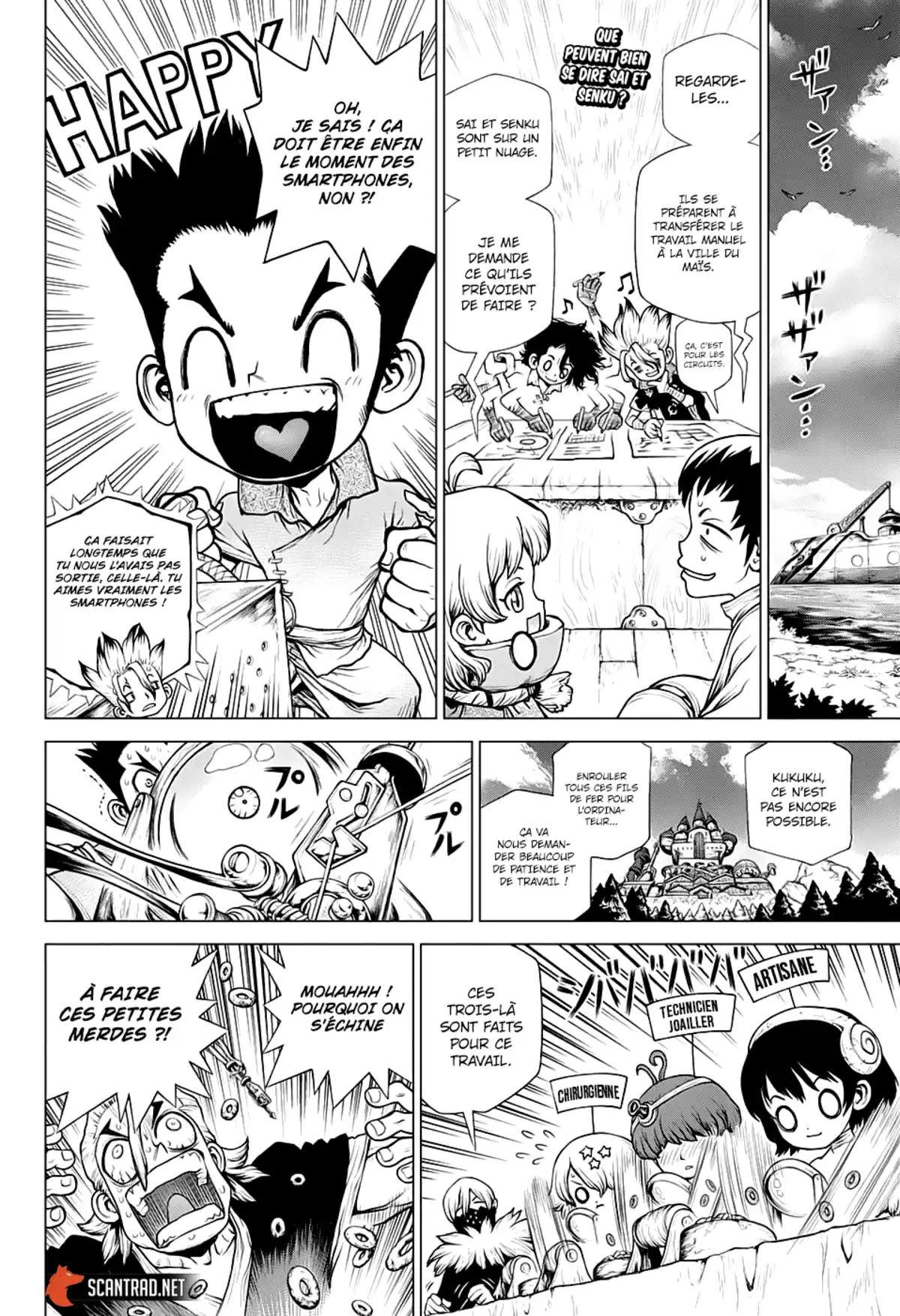 Dr. STONE Chapitre 208 page 2