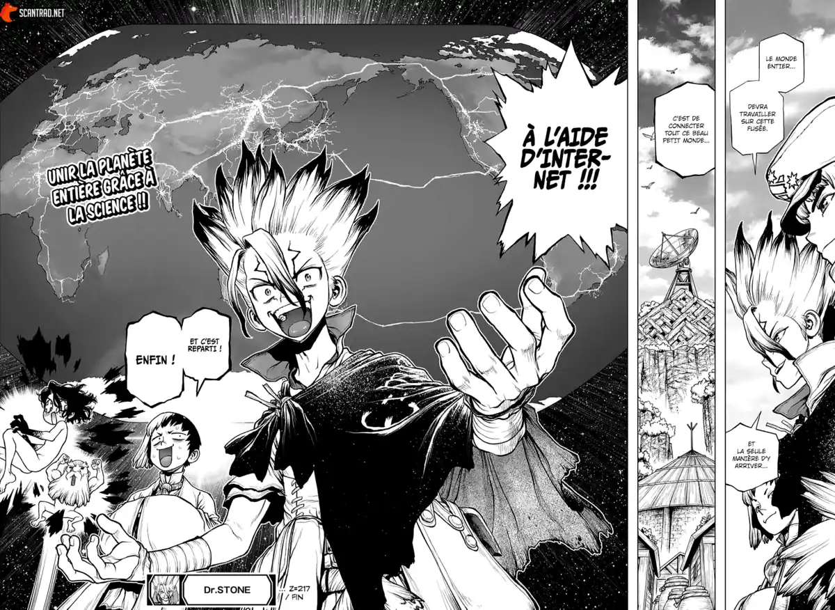 Dr. STONE Chapitre 217 page 17