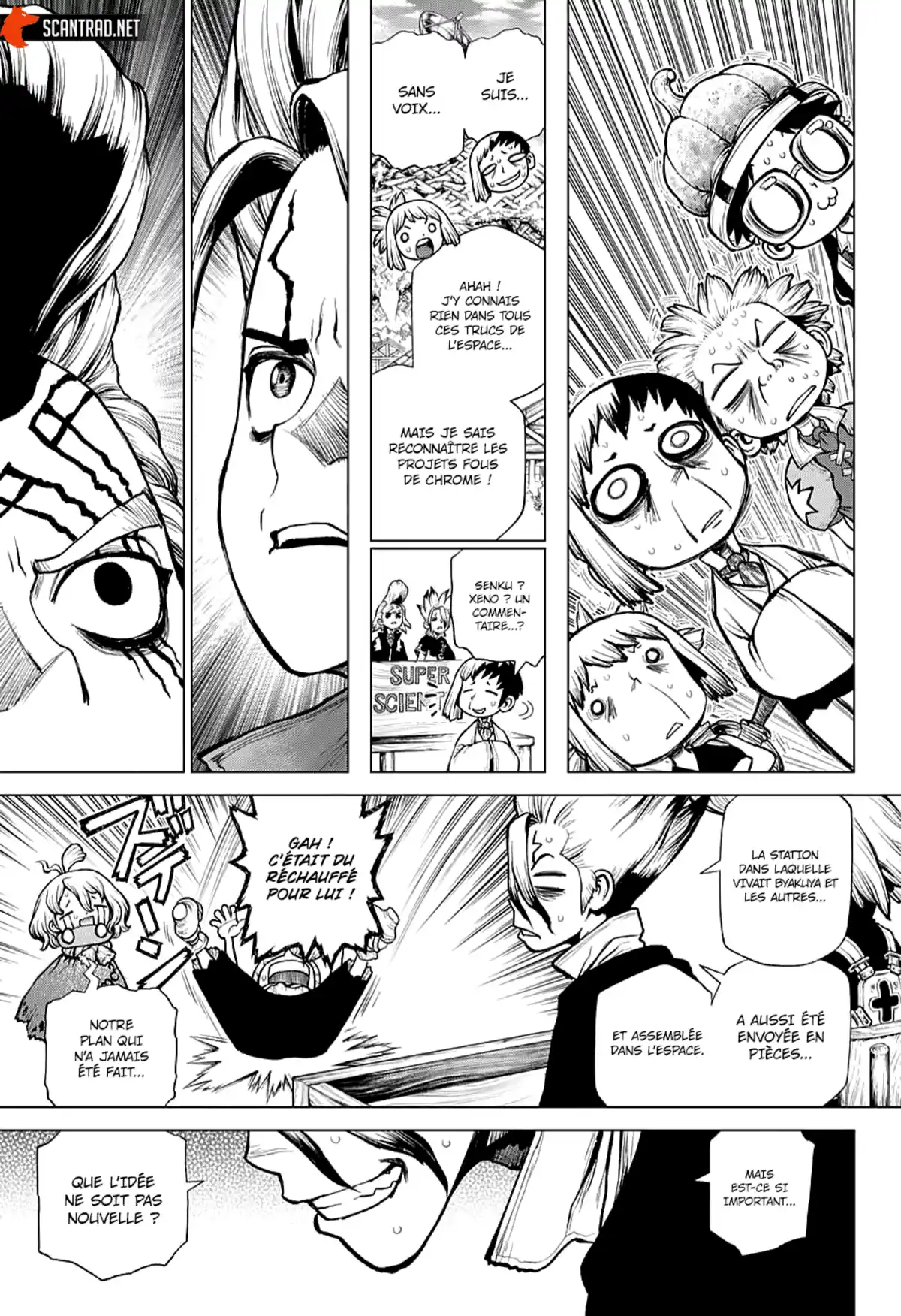 Dr. STONE Chapitre 217 page 8