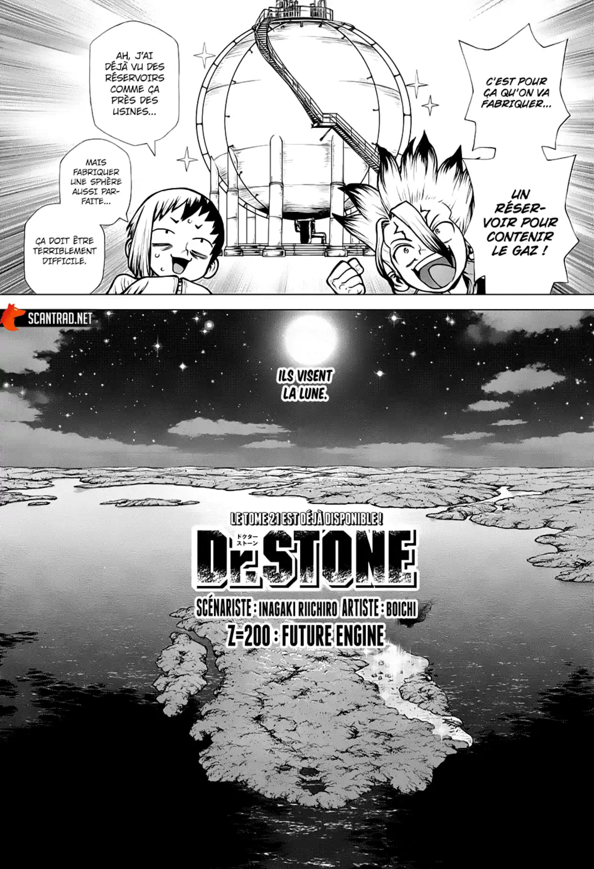 Dr. STONE Chapitre 200 page 3