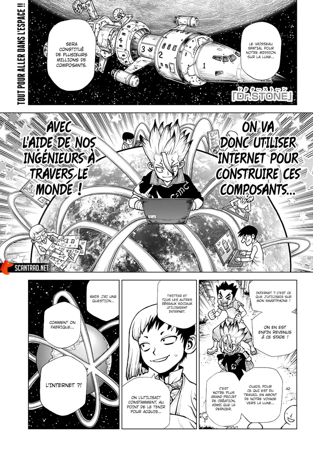 Dr. STONE Chapitre 218 page 1