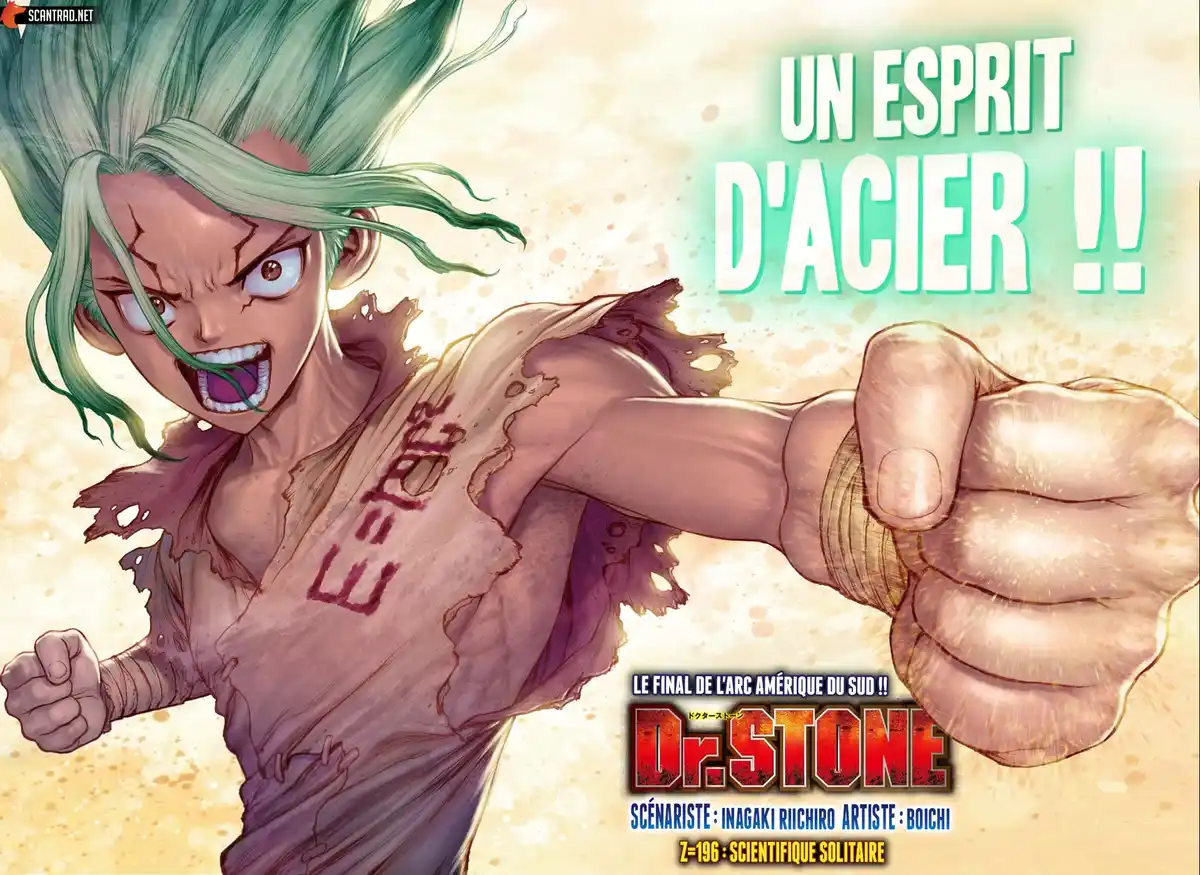 Dr. STONE Chapitre 196 page 3