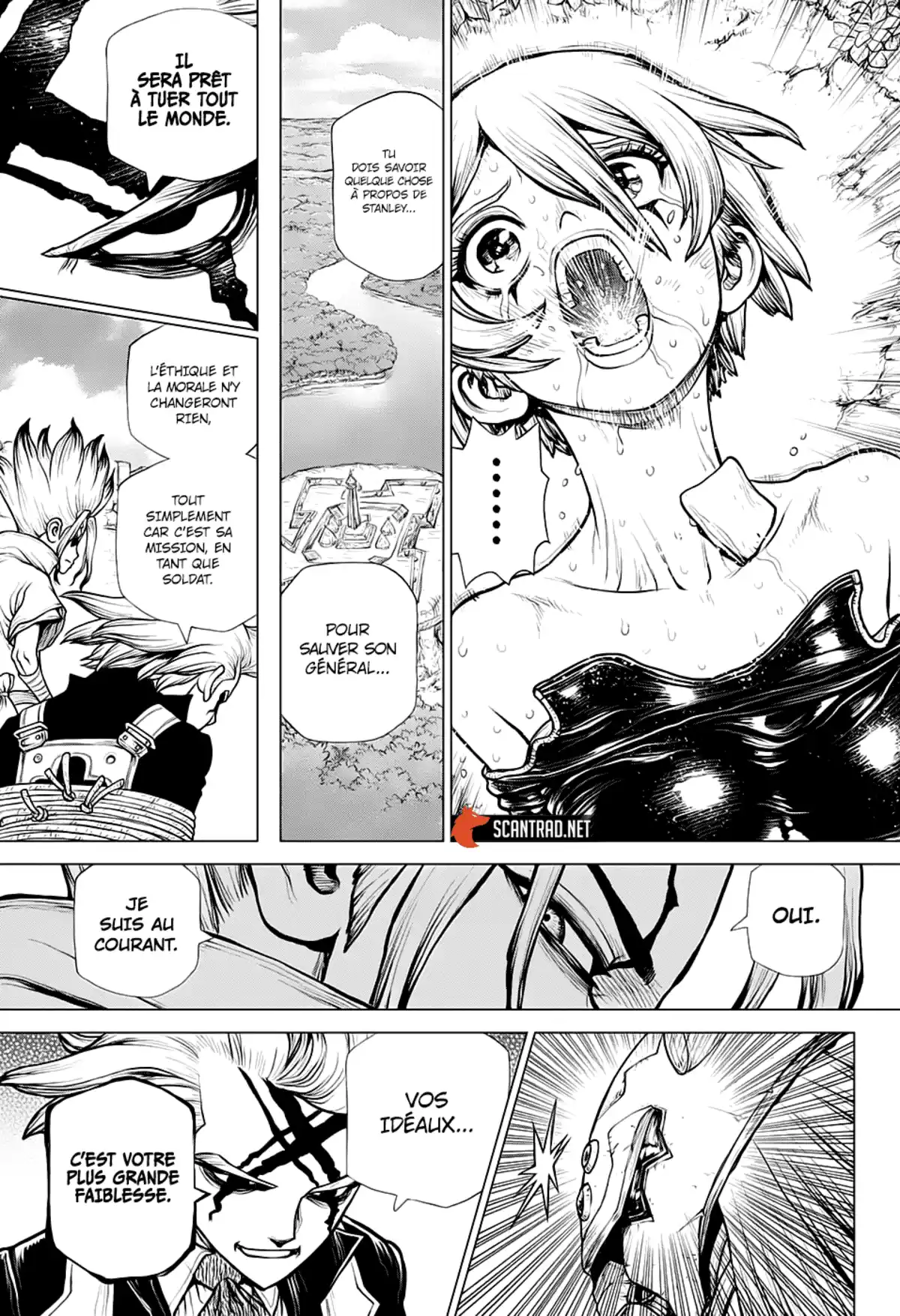 Dr. STONE Chapitre 185 page 17