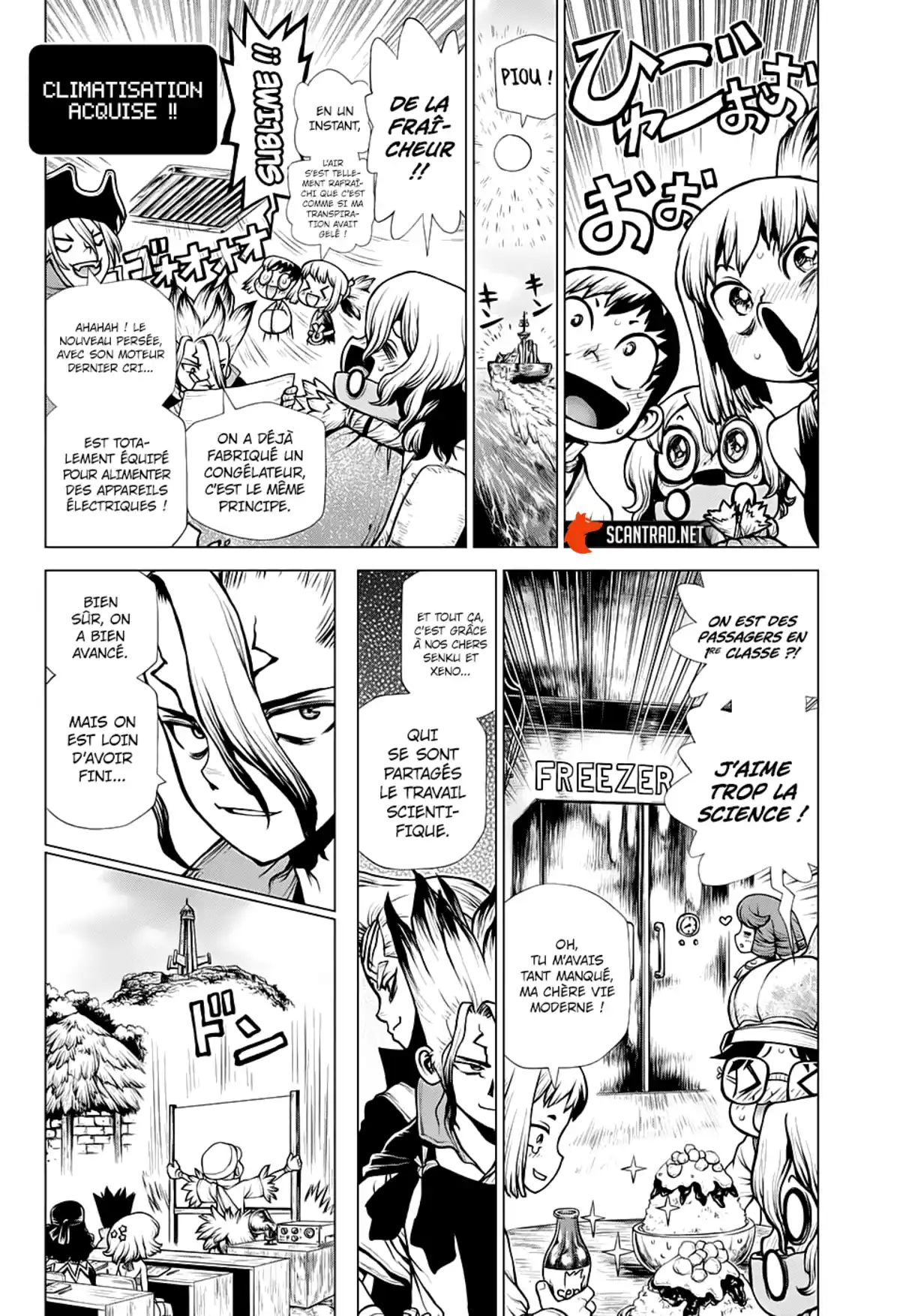 Dr. STONE Chapitre 201 page 4