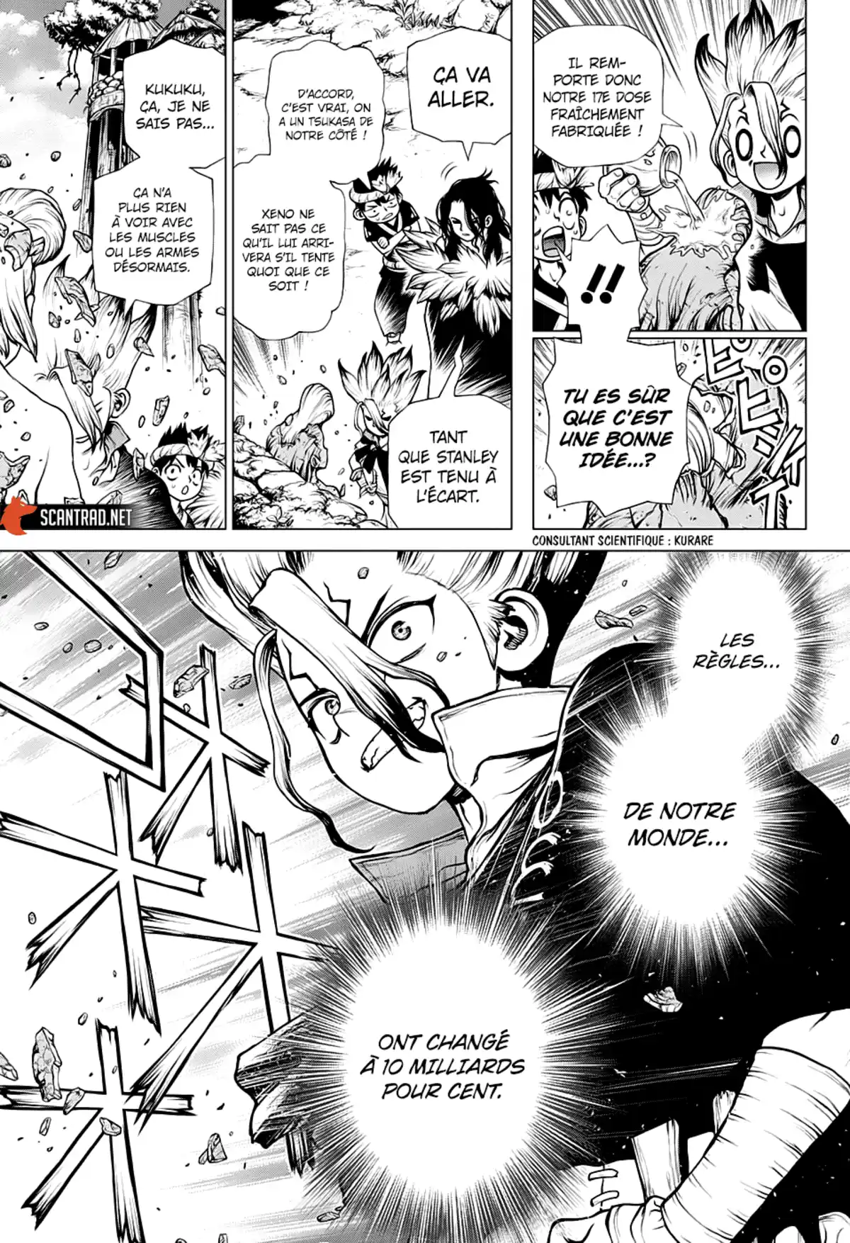 Dr. STONE Chapitre 198 page 5