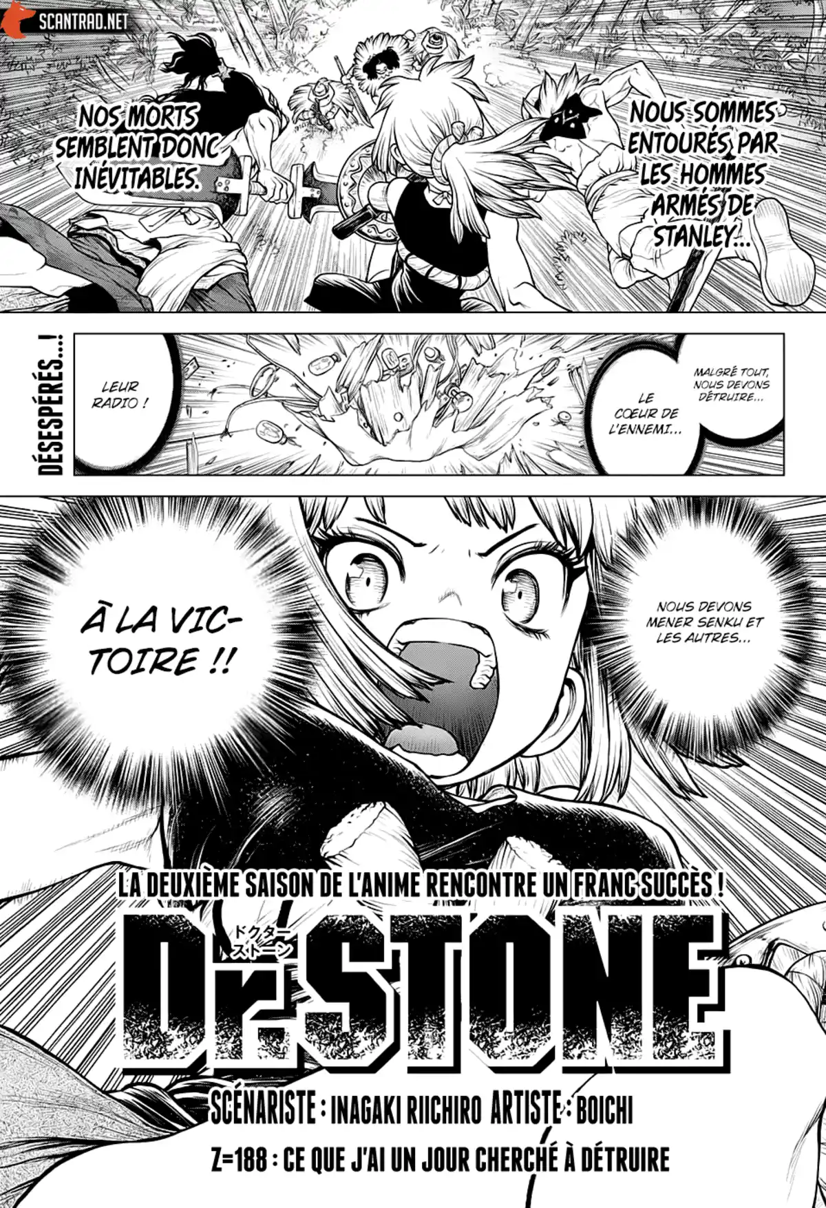 Dr. STONE Chapitre 188 page 1