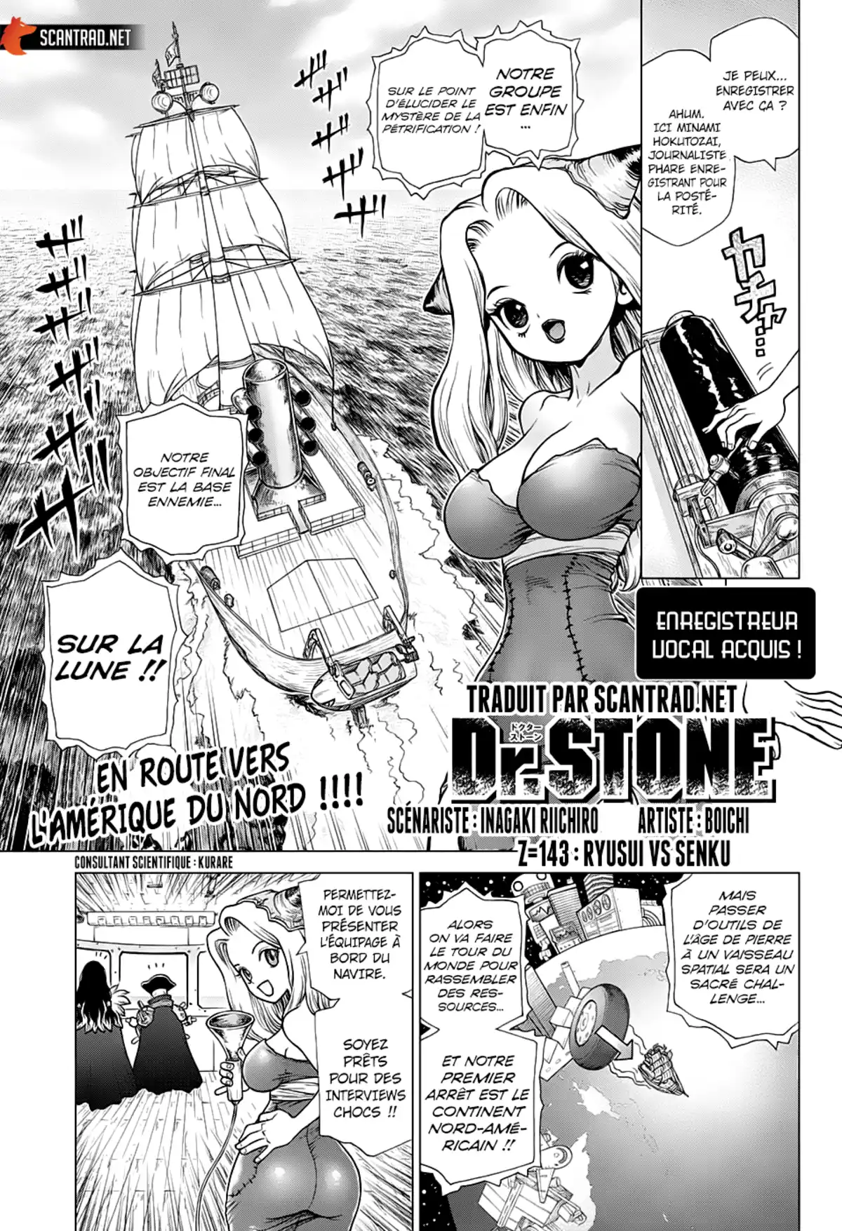 Dr. STONE Volume 17 page 1