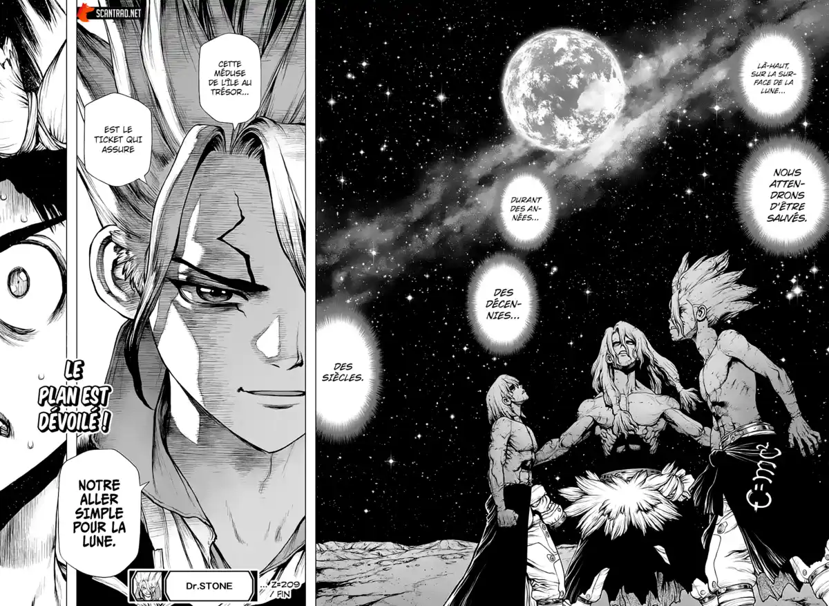 Dr. STONE Chapitre 209 page 16