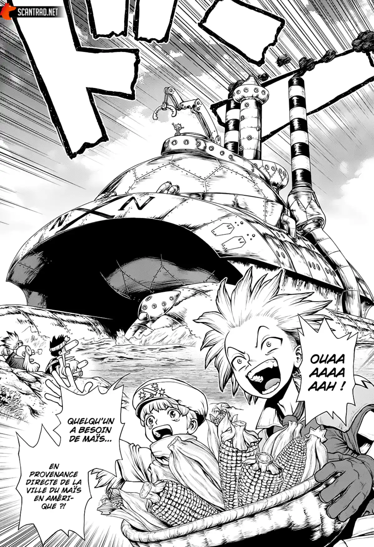 Dr. STONE Chapitre 209 page 8