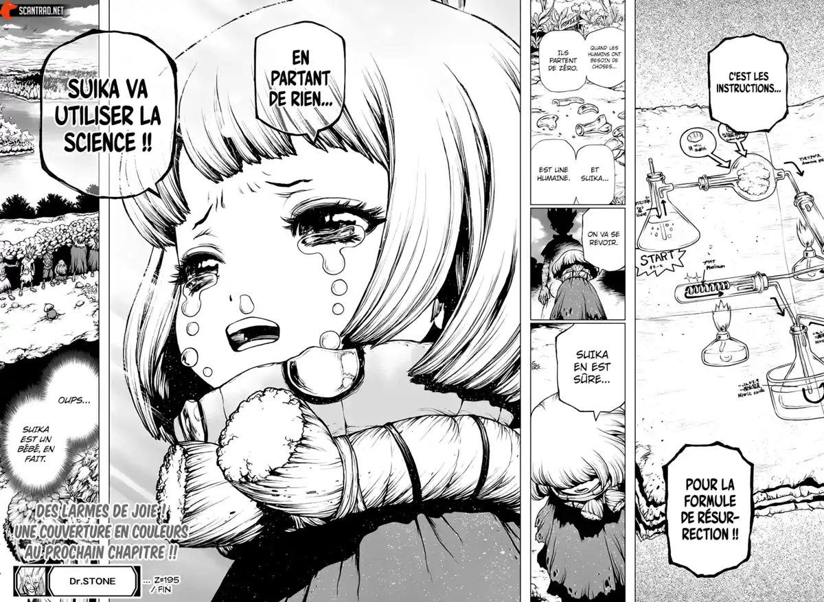 Dr. STONE Chapitre 195 page 16